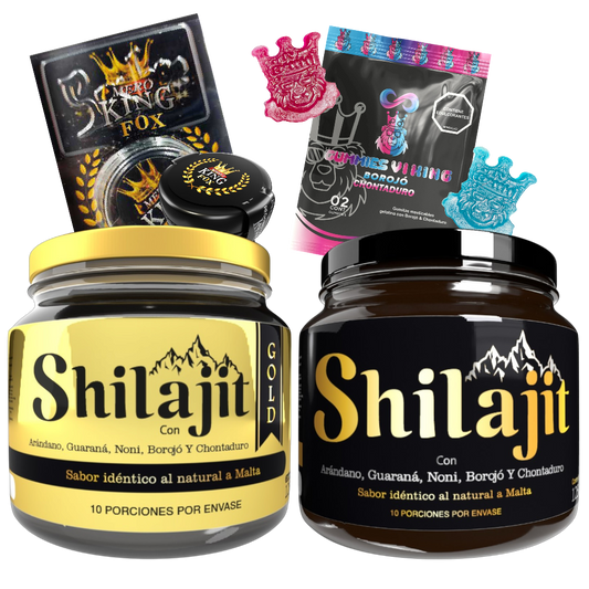 Combo Shilajit X2 Avalado por INVIMA